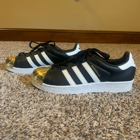 adidas superstar gold toe